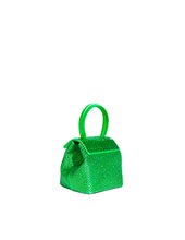 Load image into Gallery viewer, Green Strass Satin Mini Liza