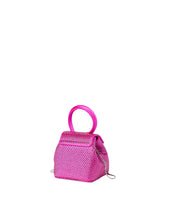 Load image into Gallery viewer, Fuchsia Strass Satin Mini Liza
