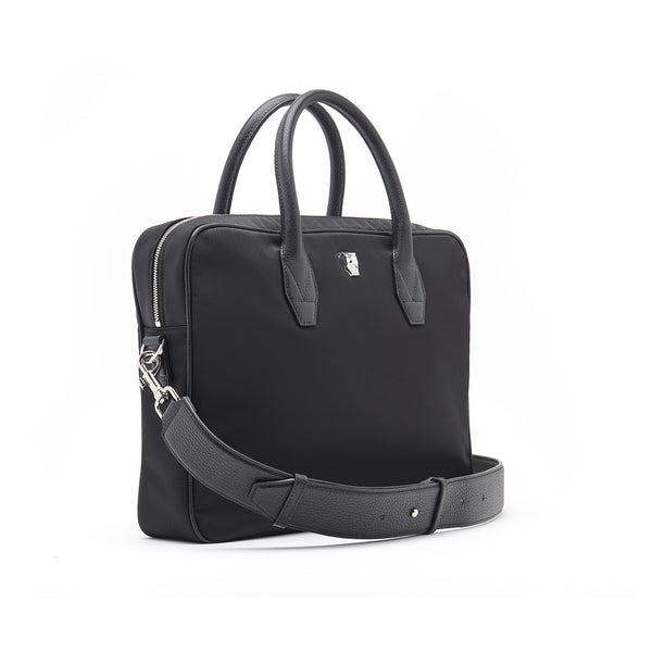 Load image into Gallery viewer, Black Dante Computer Bag