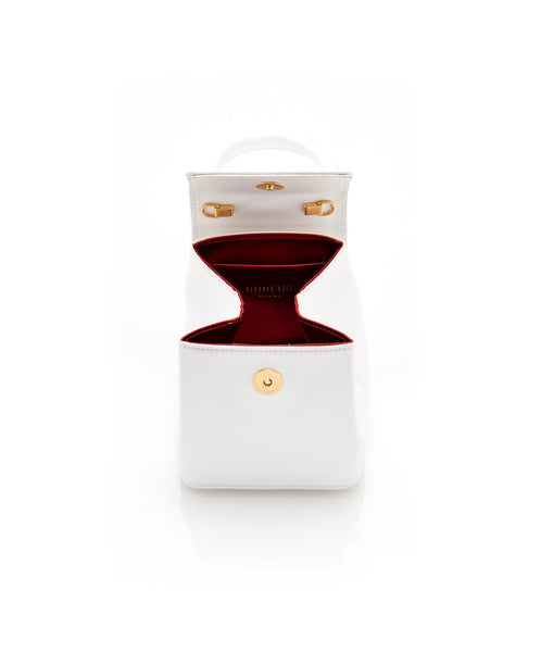 Load image into Gallery viewer, White Satin Mini Liza