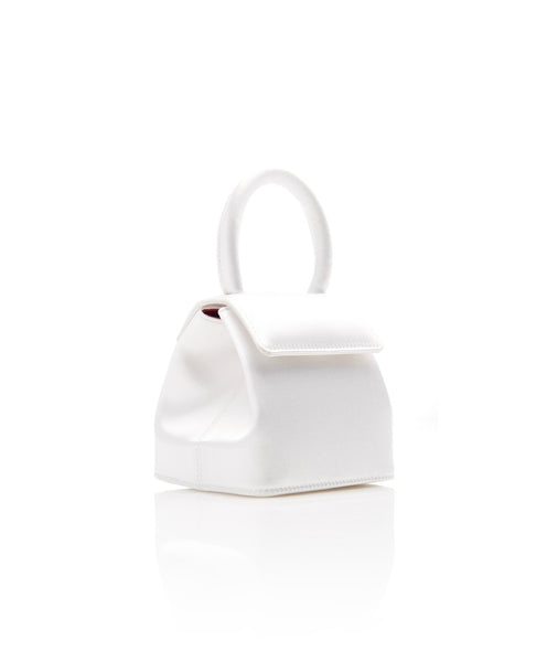 Load image into Gallery viewer, White Satin Mini Liza