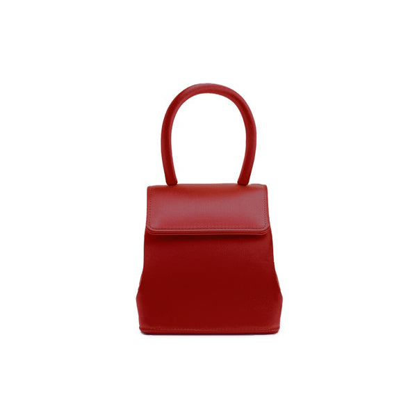 Load image into Gallery viewer, Bordeaux Satin Mini Liza