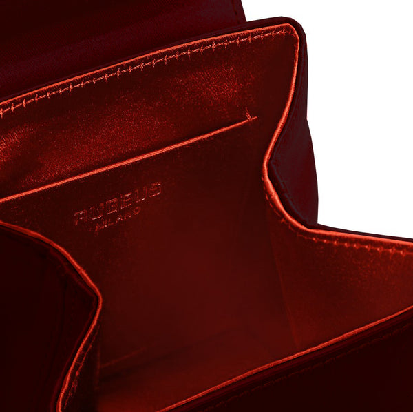Load image into Gallery viewer, Burgundy Satin Mini Liza
