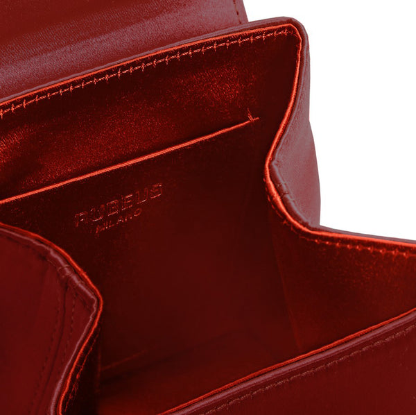 Load image into Gallery viewer, Bordeaux Satin Mini Liza