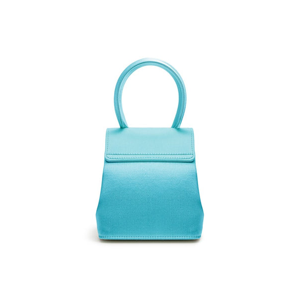 Load image into Gallery viewer, Turquoise Satin Mini Liza
