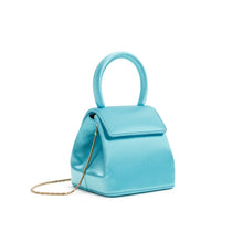 Load image into Gallery viewer, Turquoise Satin Mini Liza