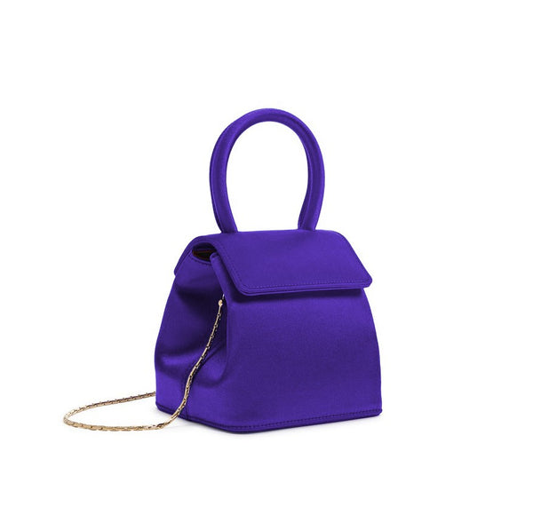 Load image into Gallery viewer, Violet Satin Mini Liza