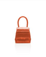 Load image into Gallery viewer, Orange Crocodile Mini Liza