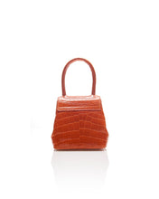 Load image into Gallery viewer, Orange Crocodile Mini Liza