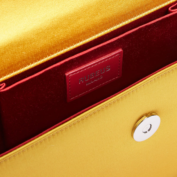 Load image into Gallery viewer, Yellow Tutti Frutti Clutch