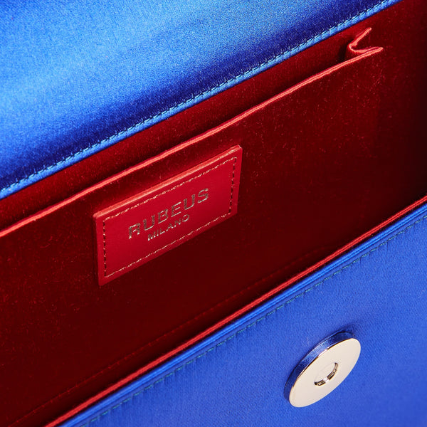 Load image into Gallery viewer, Electric Blue Tutti Frutti Clutch