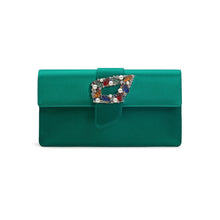 Cargar imagen en el visor de la galería, Green Tutti Frutti Clutch