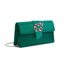 Cargar imagen en el visor de la galería, Green Tutti Frutti Clutch