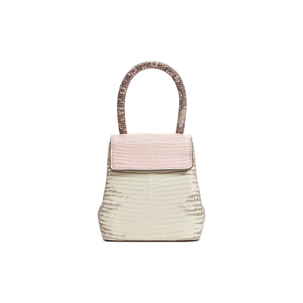 Load image into Gallery viewer, Roccia Rose Mini  Liza Top-Handle Bag
