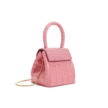 Load image into Gallery viewer, Pink Crocodile Mini Liza