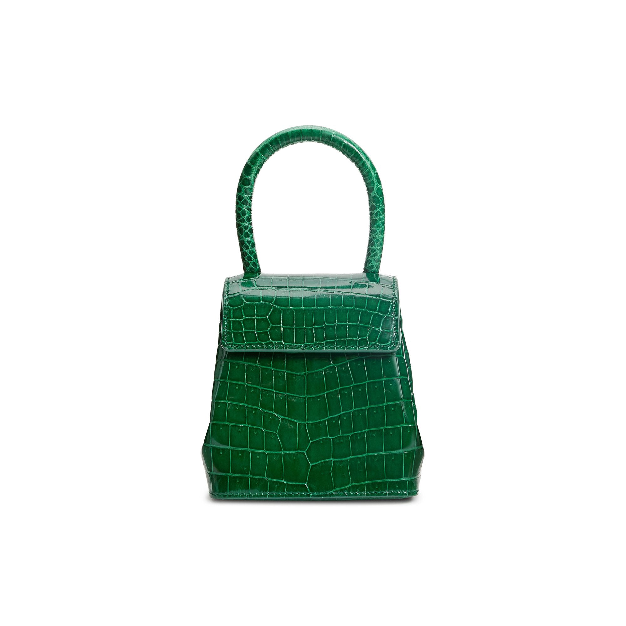 Emerald Crocodile Mini Liza – Rubeus Milano