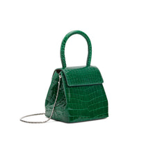 Load image into Gallery viewer, Emerald Crocodile Mini Liza