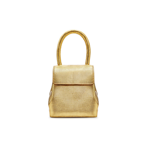 Load image into Gallery viewer, Gold Lizard Mini Liza
