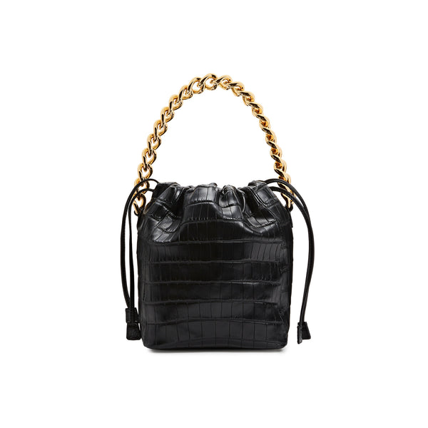 Cargar imagen en el visor de la galería, Sophia Bag In Black Alligator