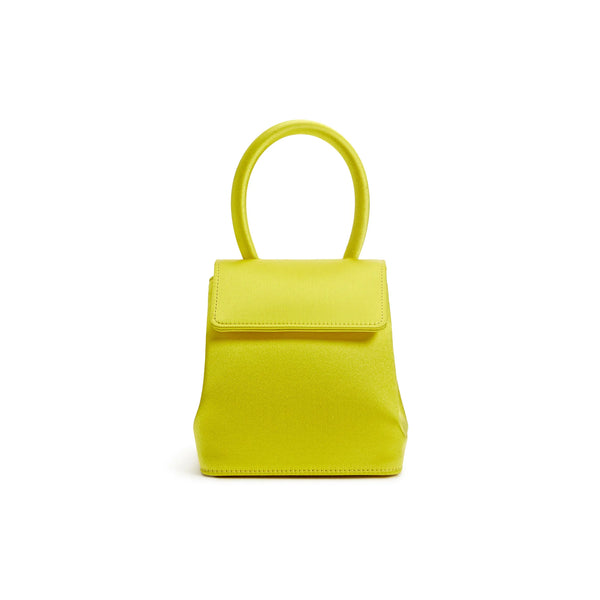 Load image into Gallery viewer, Yellow Satin Mini Liza