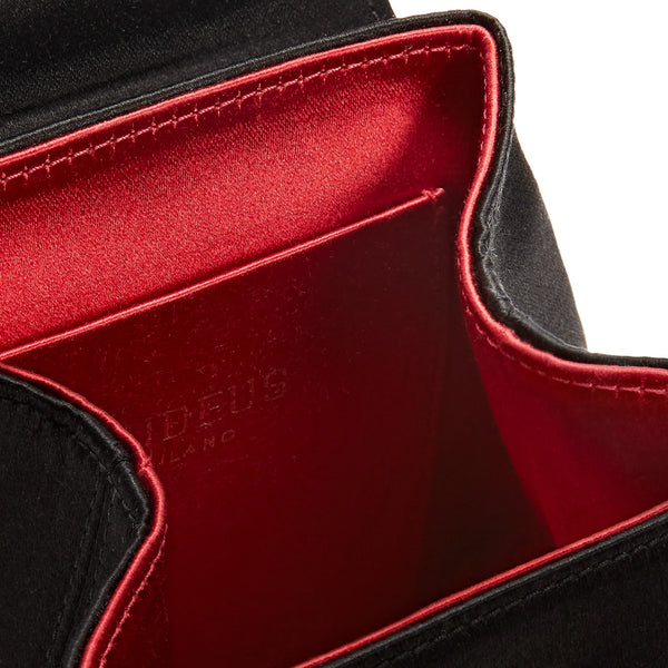 Load image into Gallery viewer, Black Satin Mini Liza