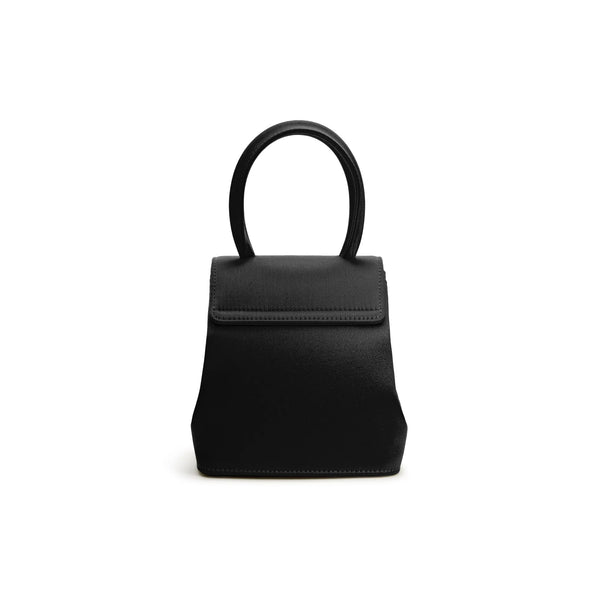 Load image into Gallery viewer, Black Satin Mini Liza