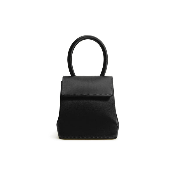 Load image into Gallery viewer, Black Satin Mini Liza