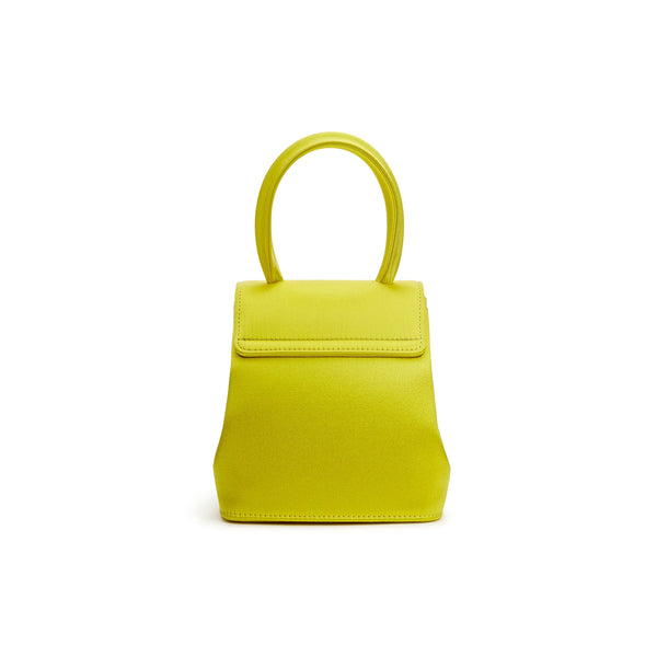 Load image into Gallery viewer, Yellow Satin Mini Liza