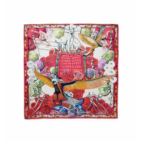 Load image into Gallery viewer, Mydas Pink Scarf