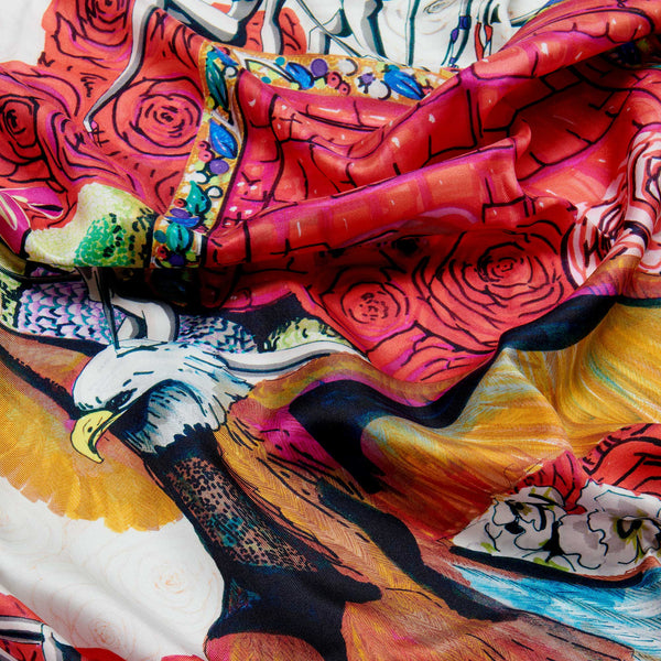 Load image into Gallery viewer, Mydas Pink Scarf