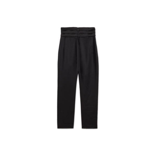 Load image into Gallery viewer, Black Tuxedo Trousers