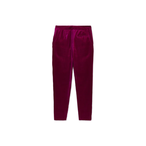Load image into Gallery viewer, Fuchsia Velvet Trousers
