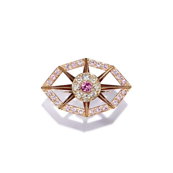 Load image into Gallery viewer, Fortune Pink Sapphire Ring