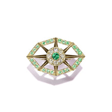 Load image into Gallery viewer, Fortune Emerald Ring