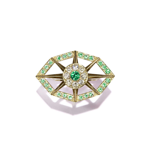 Load image into Gallery viewer, Fortune Emerald Ring