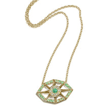 Load image into Gallery viewer, Fortune Emerald Pendant