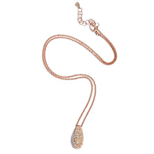 Load image into Gallery viewer, Rose Gold Duomo Pendant Full Pave