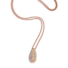 Load image into Gallery viewer, Rose Gold Duomo Pendant Full Pave