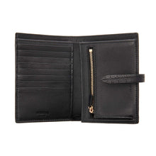 Load image into Gallery viewer, Black Crocodile Womens Wallet
