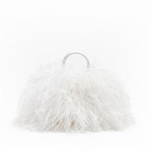 Load image into Gallery viewer, White Feathers Satin Mini Liza
