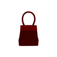 Load image into Gallery viewer, Burgundy Satin Mini Liza

