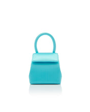 Load image into Gallery viewer, Turquoise Satin Mini Liza
