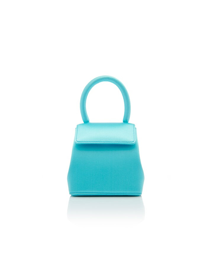 Turquoise Satin Mini Liza