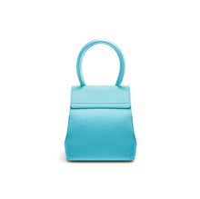 Load image into Gallery viewer, Turquoise Satin Mini Liza
