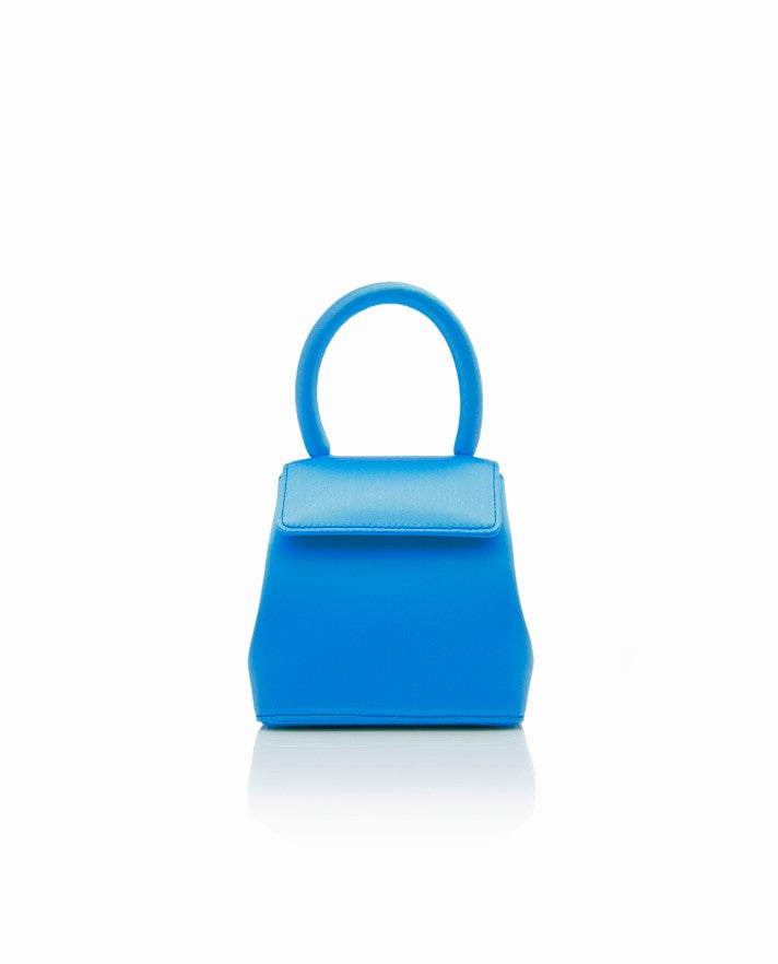 Sky Blue Satin Mini Liza
