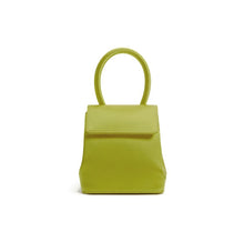 Load image into Gallery viewer, Green Chartreuse Satin Mini Liza
