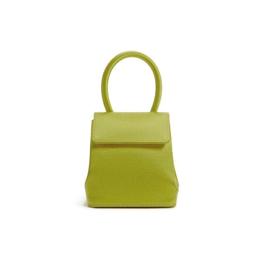 Green Chartreuse Satin Mini Liza