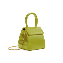 Load image into Gallery viewer, Green Chartreuse Satin Mini Liza
