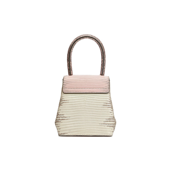 Load image into Gallery viewer, Roccia Rose Mini  Liza Top-Handle Bag
