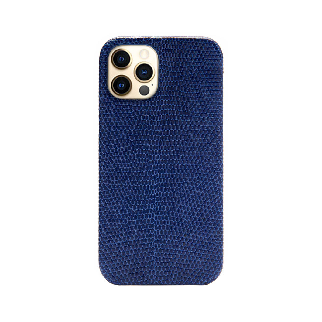 Electric Blue Lizard Iphone Pro 12 Cover